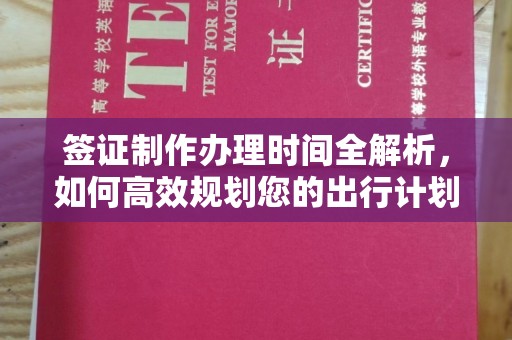 石碇签证制作办理时间全解析，如何高效规划您的出行计划