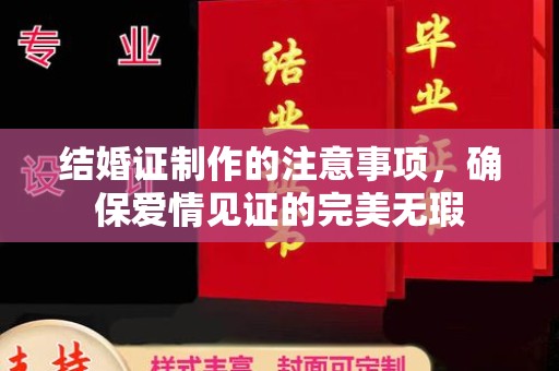 凌海结婚证制作的注意事项，确保爱情见证的完美无瑕
